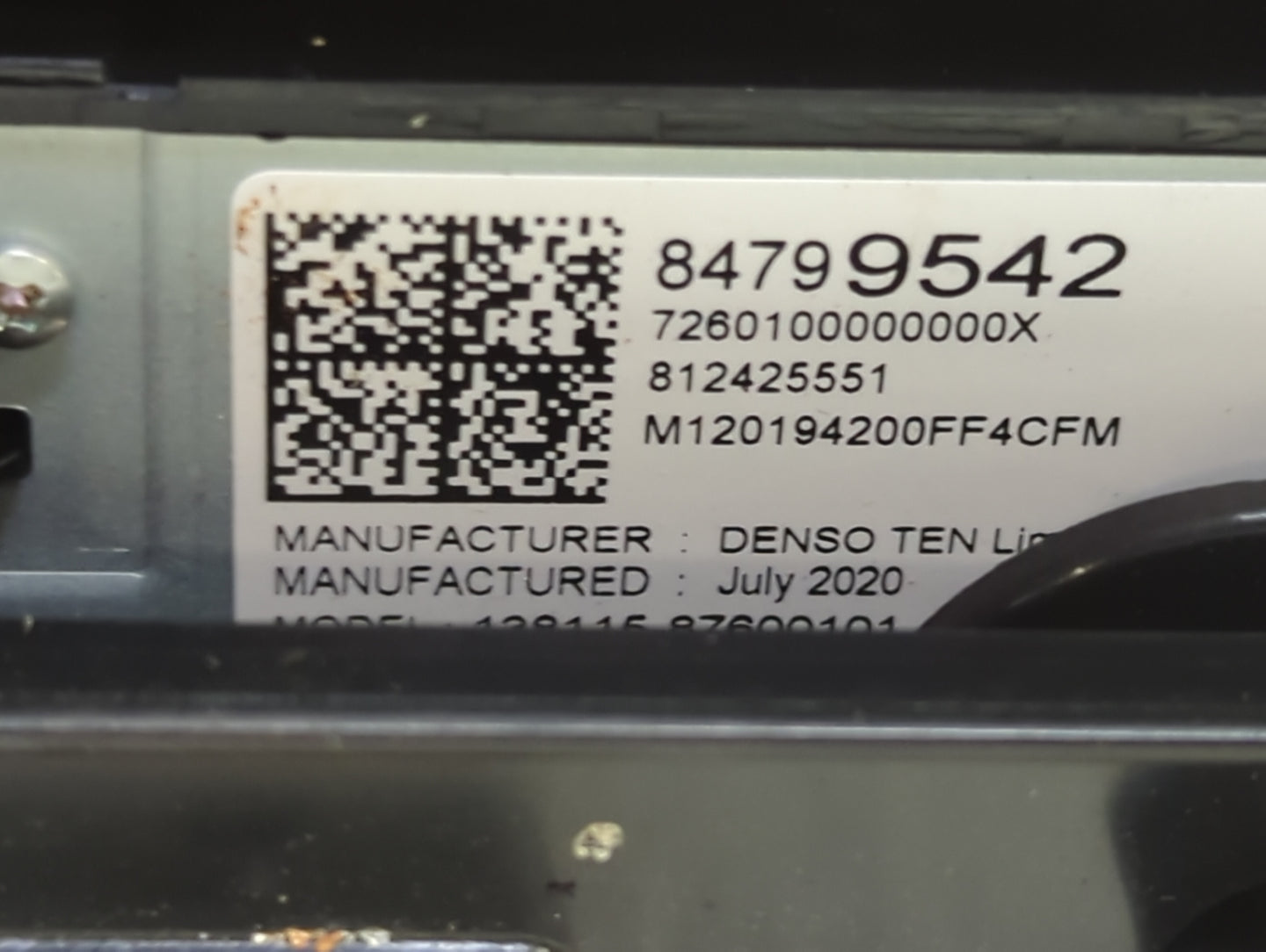 2020-2022 Chevrolet Equinox Information Display Screen 1467932 - Oemusedautoparts1.com