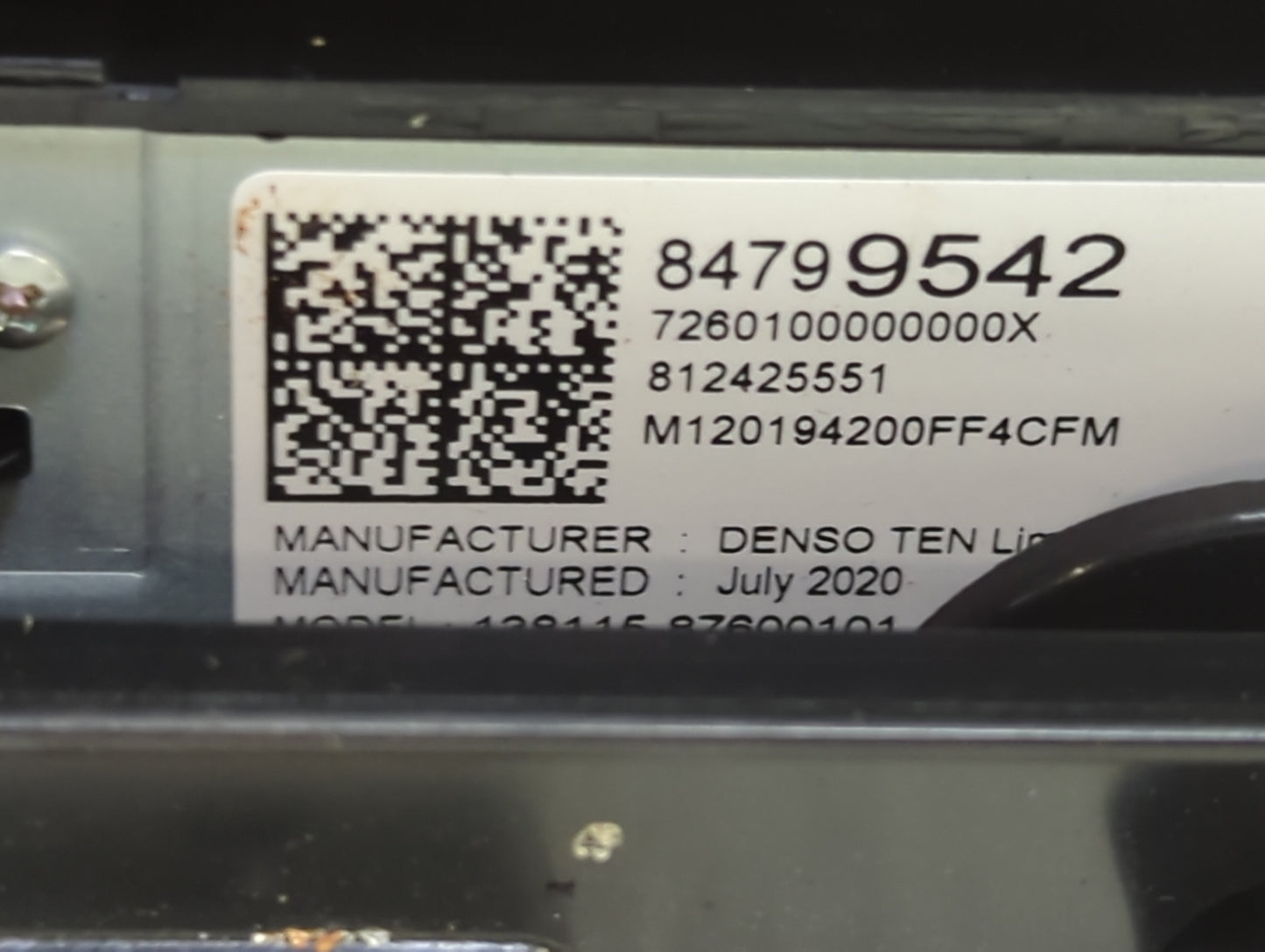 2020-2022 Chevrolet Equinox Information Display Screen 1467932 - Oemusedautoparts1.com