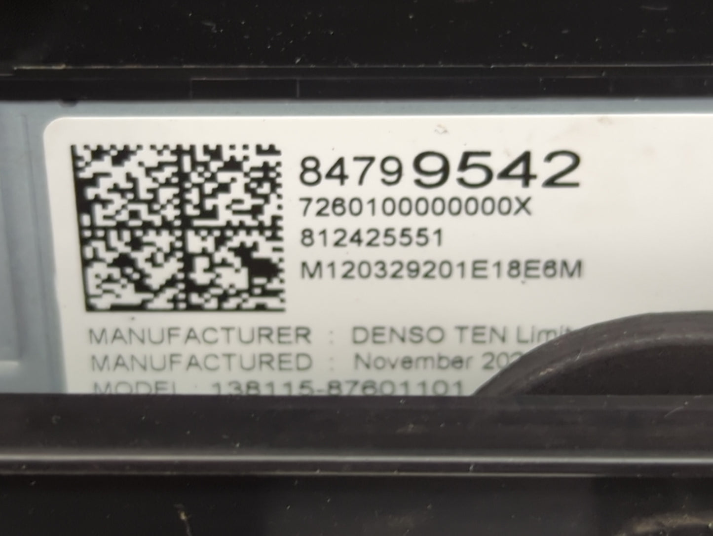 2020-2022 Chevrolet Equinox Information Display Screen 1468630 - Oemusedautoparts1.com