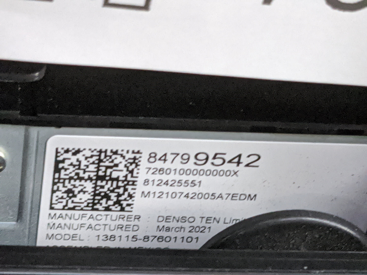 2021 Chevrolet Equinox Information Display Screen 1475319 - Oemusedautoparts1.com
