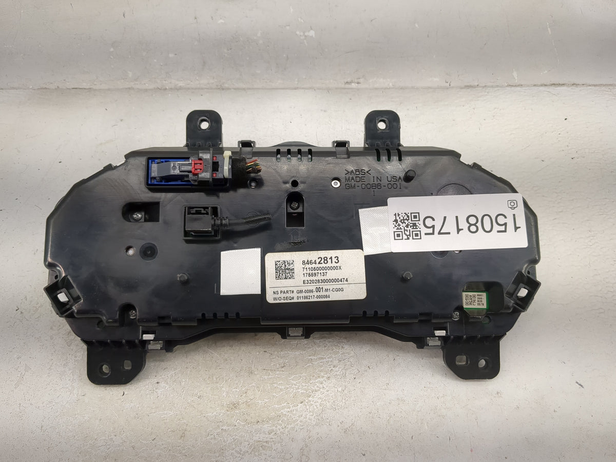 2019-2022 Chevrolet Equinox Instrument Cluster Speedometer Gauges P/N:84642813 Miles:66K Fits Fits 2019 2020 2021 2022 OEM U