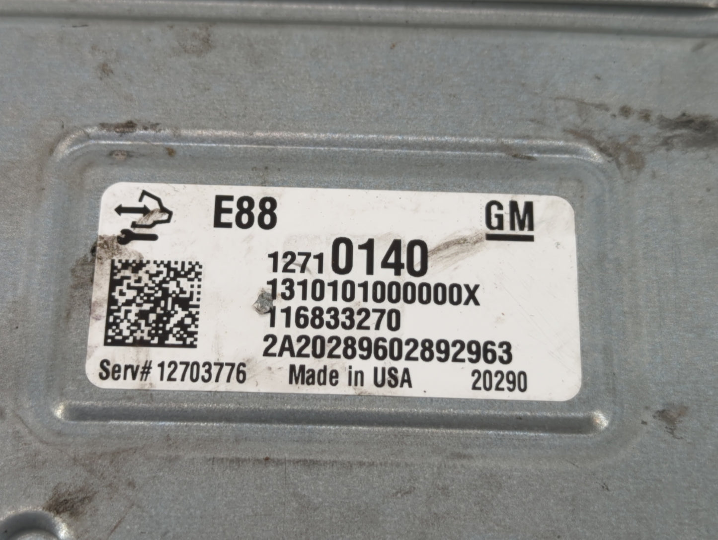 2020-2022 Chevrolet Equinox PCM Engine Control Computer ECU ECM PCU OEM P/N:12703745 12717886, 12696017 Fits Fits 2020 2021 
