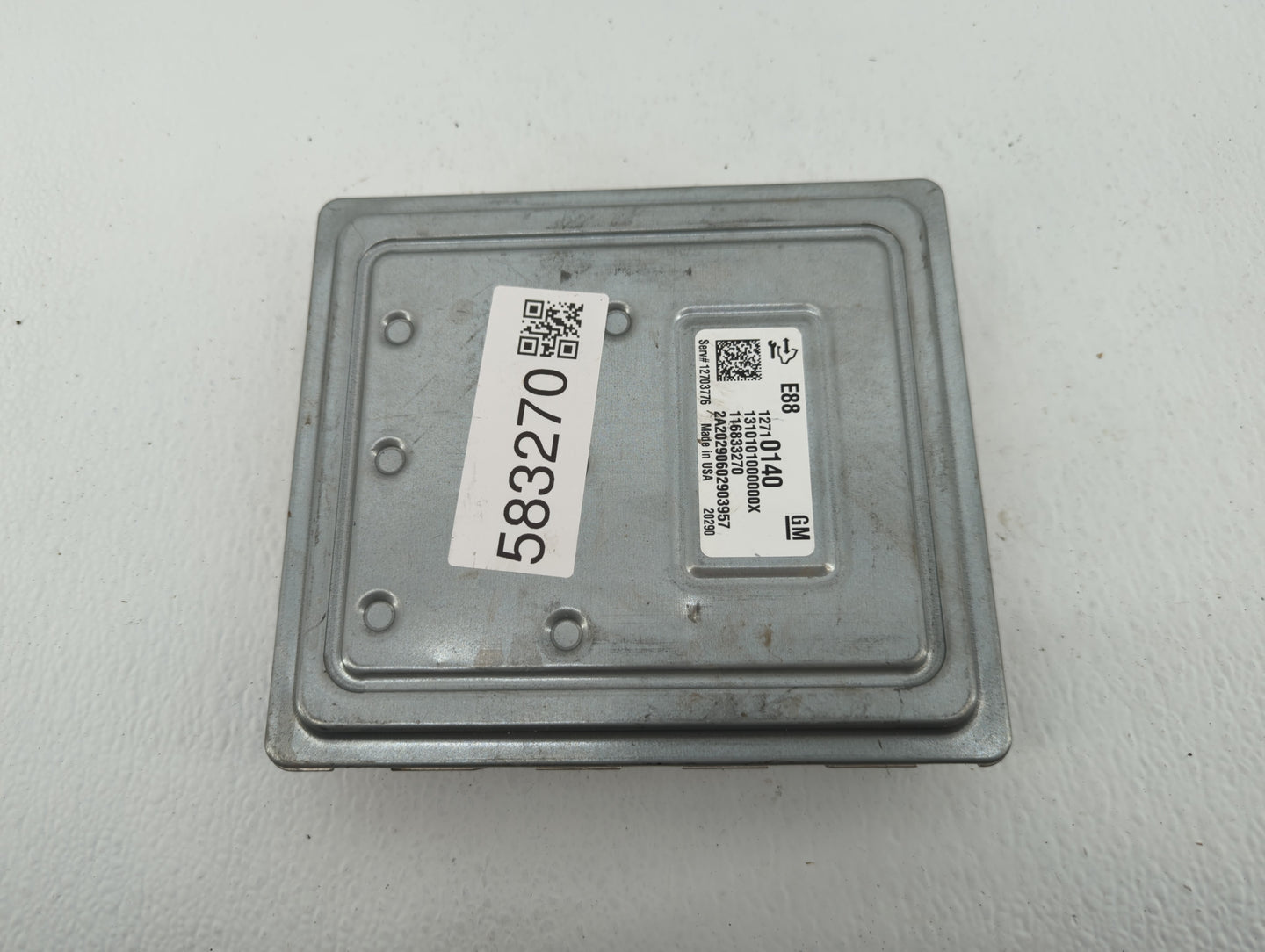 2020-2022 Chevrolet Equinox PCM Engine Control Computer ECU ECM PCU OEM P/N:12710140 Fits Fits 2020 2021 2022 OEM Used Auto 