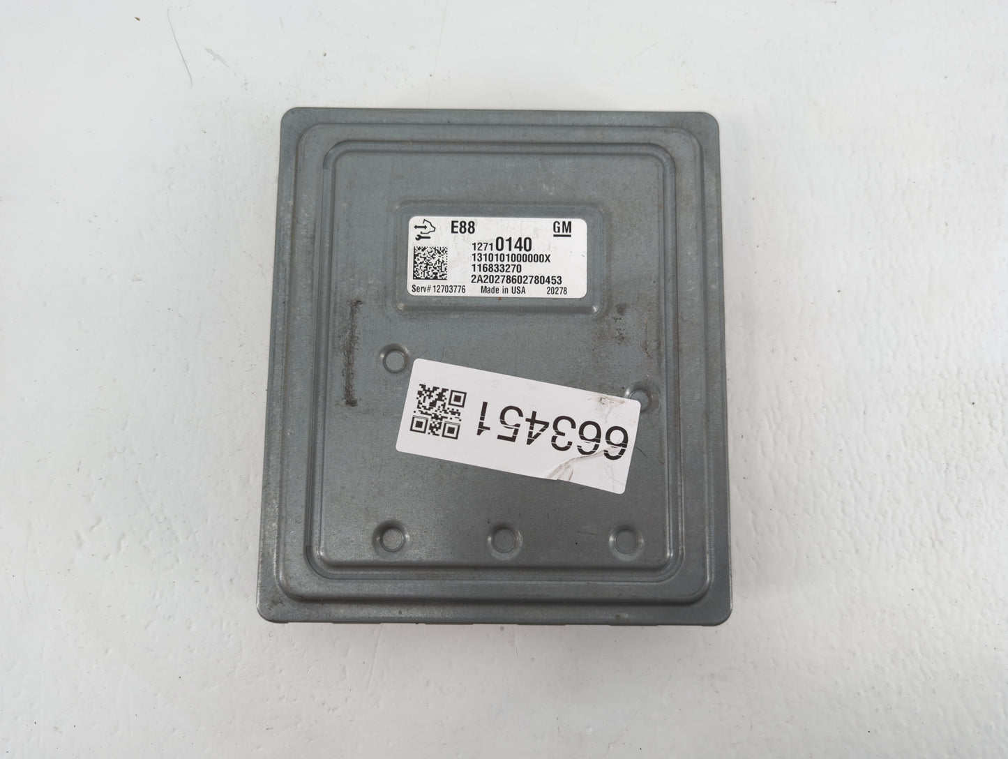 2020-2022 Chevrolet Equinox PCM Engine Control Computer ECU ECM PCU OEM P/N:12710140 Fits Fits 2020 2021 2022 OEM Used Auto 