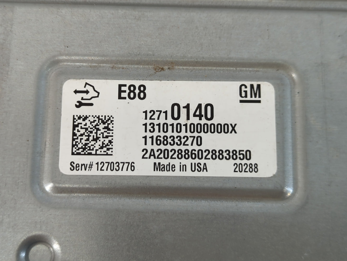 2020-2022 Chevrolet Equinox PCM Engine Control Computer ECU ECM PCU OEM P/N:12710140 Fits Fits 2020 2021 2022 OEM Used Auto 