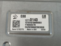 2020-2022 Chevrolet Equinox PCM Engine Control Computer ECU ECM PCU OEM P/N:12710140 Fits Fits 2020 2021 2022 OEM Used Auto 