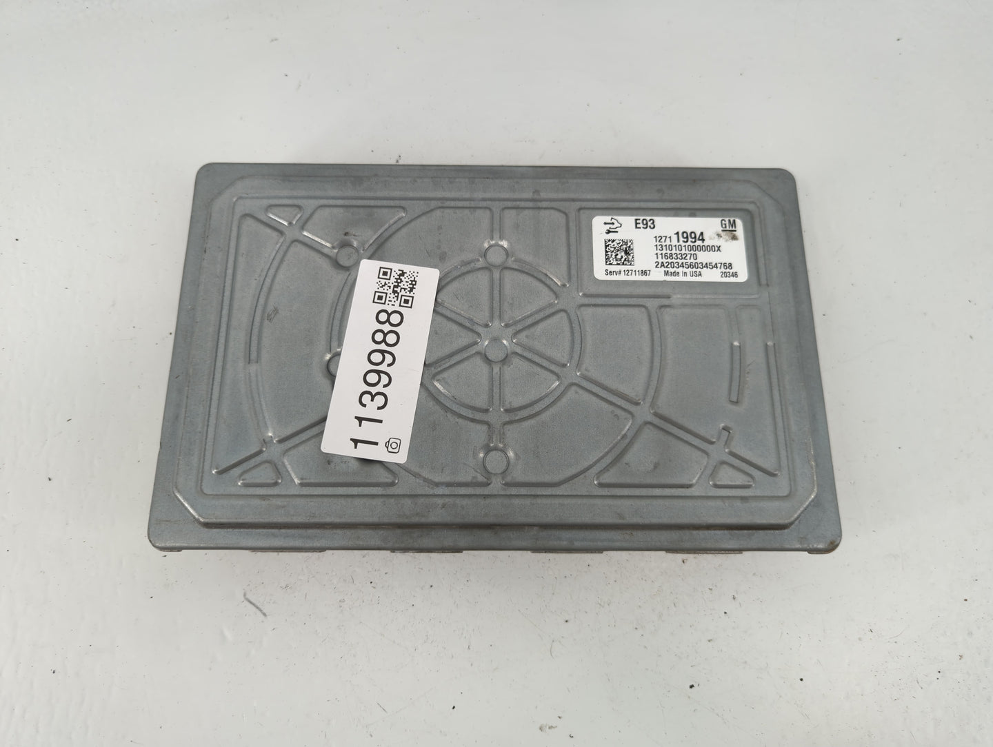 2021 Chevrolet Express 2500 PCM Engine Control Computer ECU ECM PCU OEM P/N:12711994 Fits Fits 2019 2020 2022 OEM Used Auto 