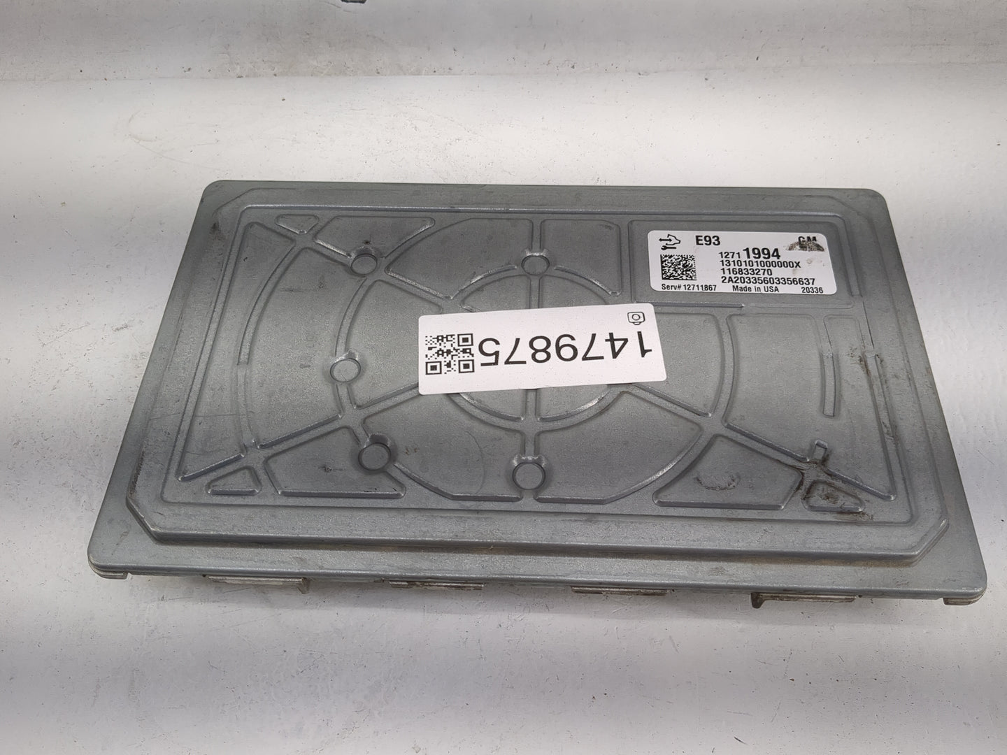 2021 Chevrolet Express 2500 PCM Engine Control Computer ECU ECM PCU OEM P/N:12711994 12711867 Fits Fits 2019 2020 2022 OEM U