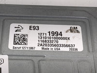 2021 Chevrolet Express 2500 PCM Engine Control Computer ECU ECM PCU OEM P/N:12711994 12711867 Fits Fits 2019 2020 2022 OEM U