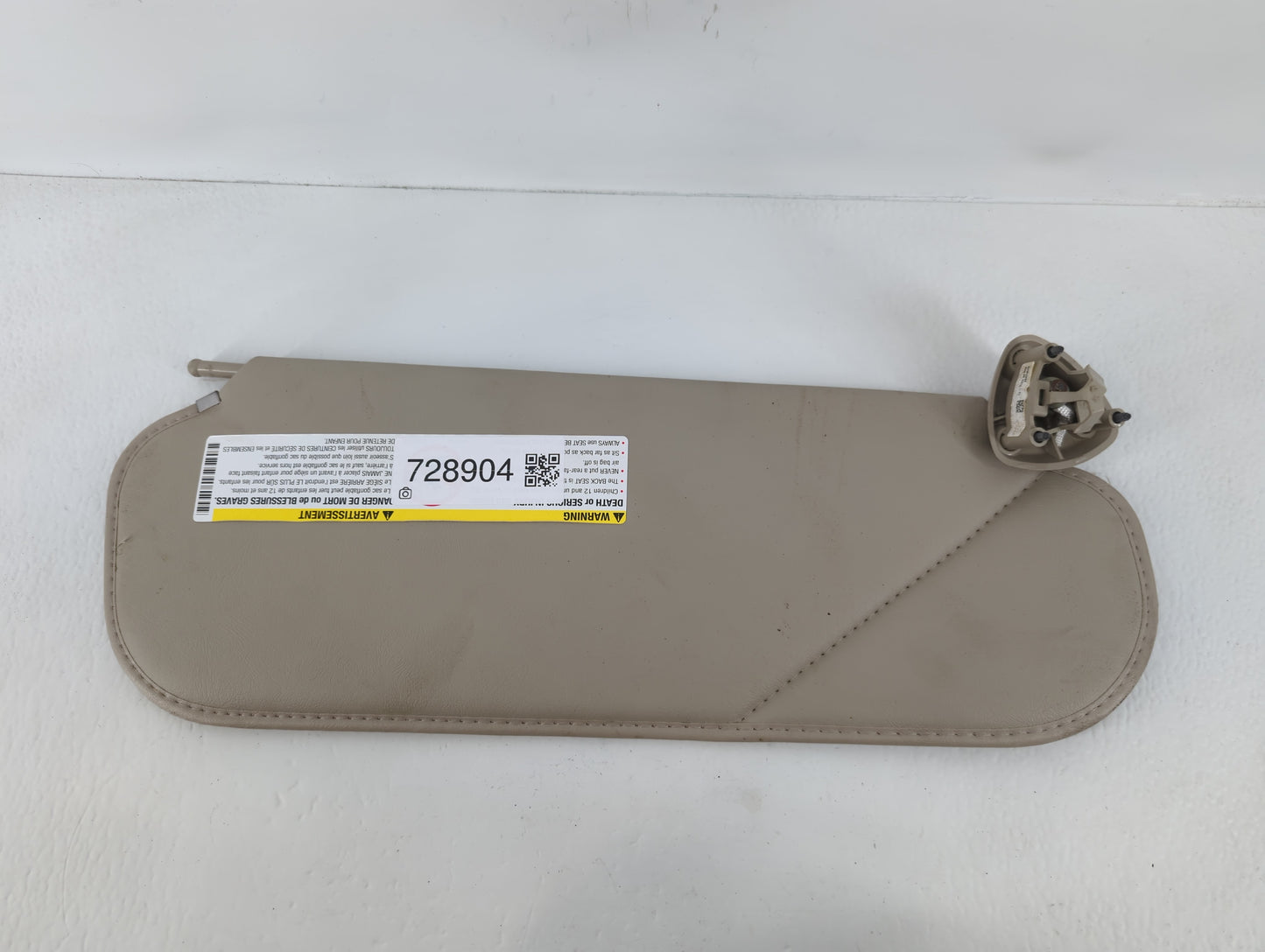 2003-2021 Chevrolet Express 2500 Sun Visor Shade Replacement Passenger Right Mirror Fits OEM Used Auto Parts - Oemusedautopa