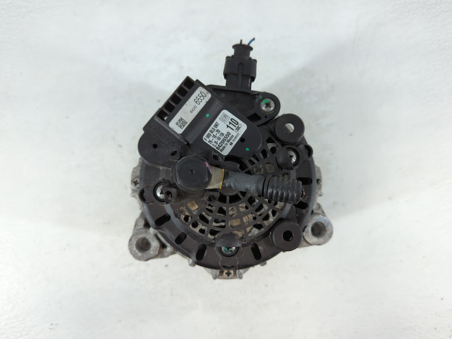 2017-2021 Chevrolet Express 2500 Alternator Replacement Generator Charging Assembly Engine OEM P/N:84206550 F 000 BL0 6N7 Fi