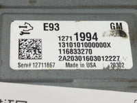 2021 Chevrolet Express 3500 PCM Engine Control Computer ECU ECM PCU OEM P/N:12711994 Fits Fits 2020 2022 OEM Used Auto Parts