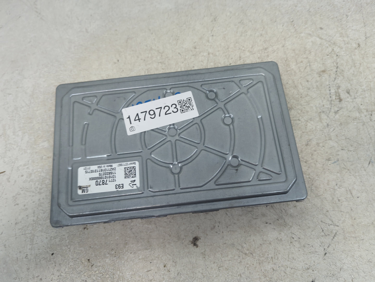 2021 Chevrolet Express 3500 PCM Engine Control Computer ECU ECM PCU OEM P/N:12717870 A2C75018380 Fits Fits 2019 2020 2022 OE
