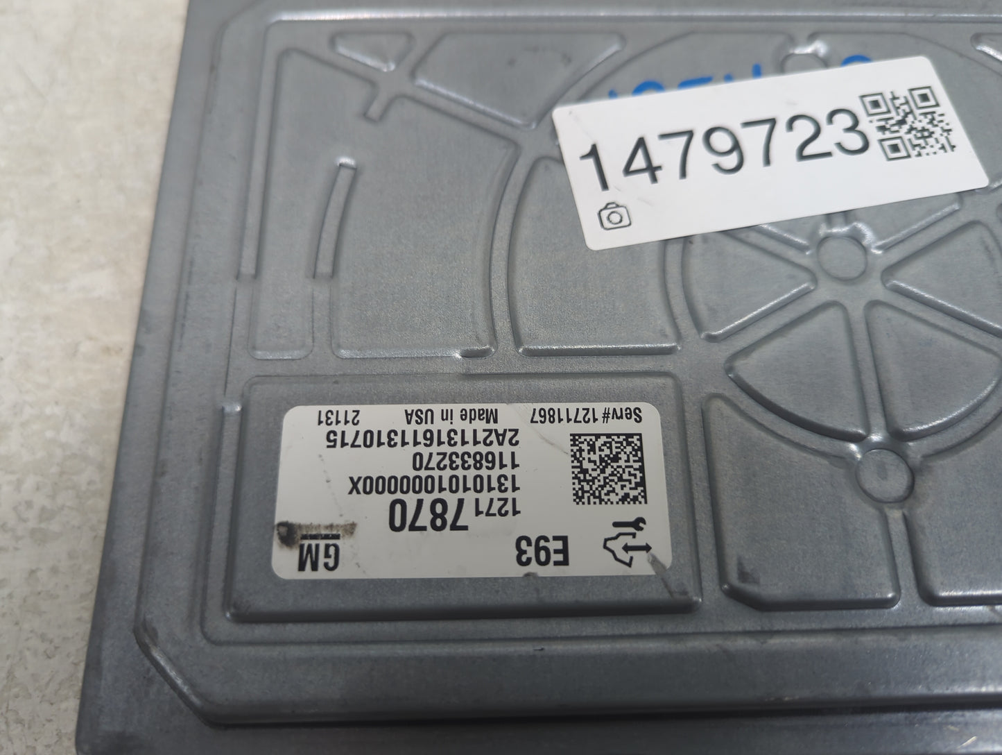2021 Chevrolet Express 3500 PCM Engine Control Computer ECU ECM PCU OEM P/N:12717870 A2C75018380 Fits Fits 2019 2020 2022 OE