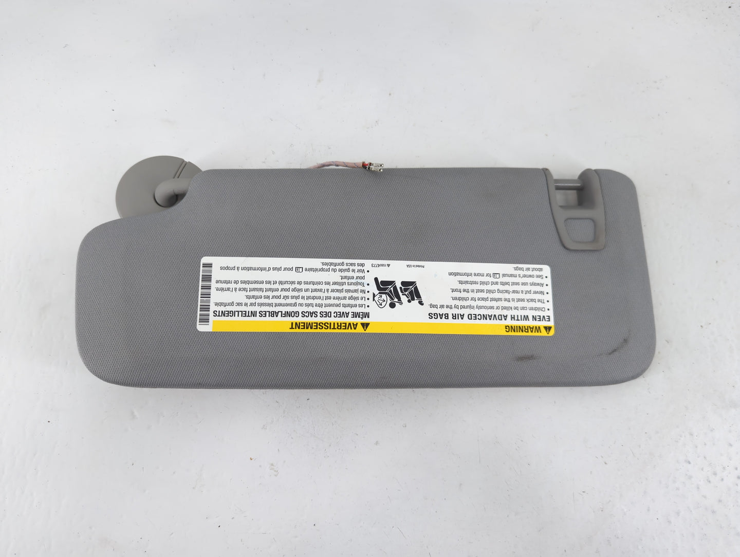 2016-2021 Chevrolet Malibu Sun Visor Shade Replacement Passenger Right Mirror Fits Fits 2016 2017 2018 2019 2020 2021 OEM Us