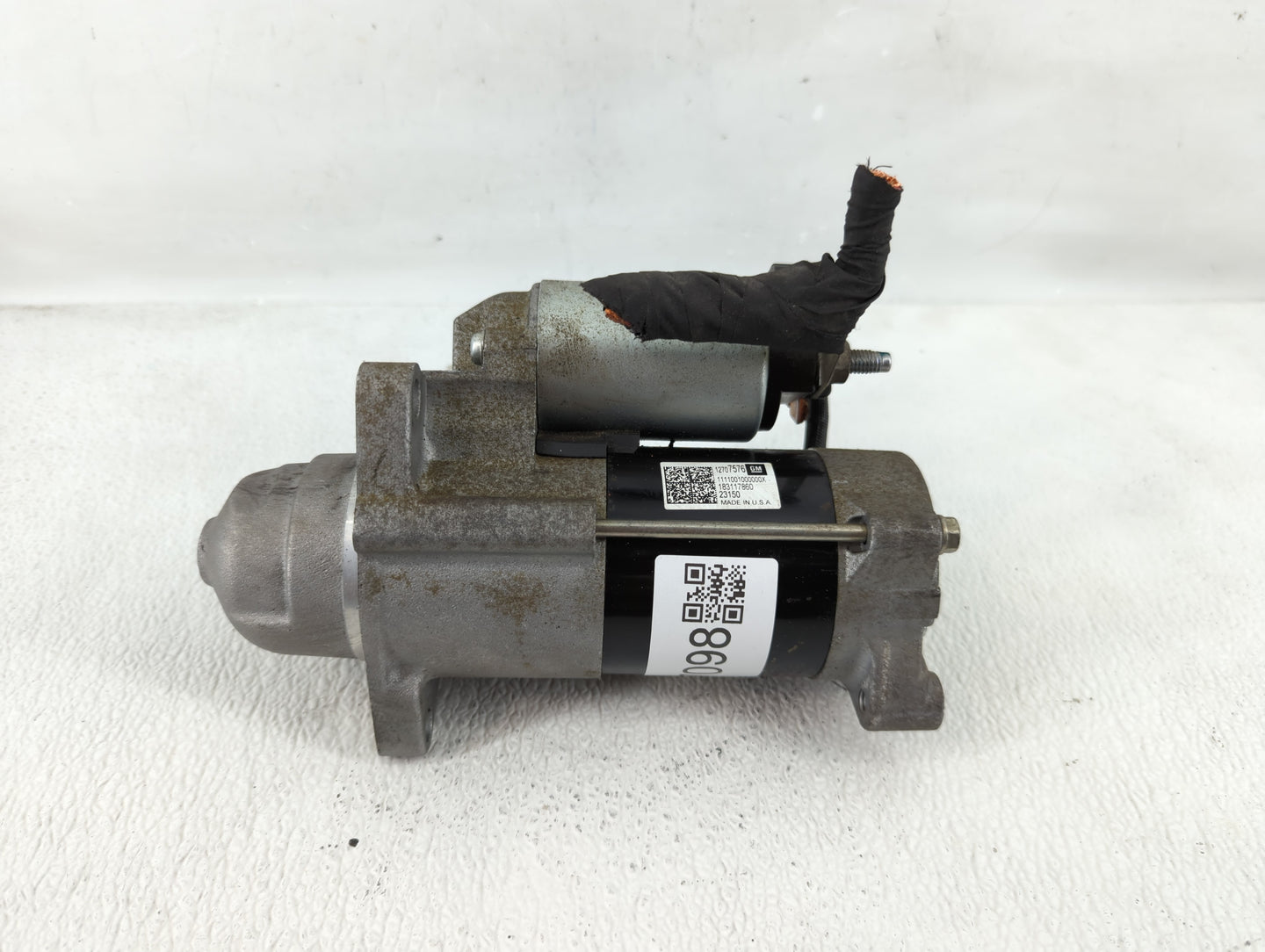 2017-2021 Chevrolet Malibu Car Starter Motor Solenoid OEM P/N:12707576 Fits Fits 2017 2018 2019 2020 2021 2022 OEM Used Auto