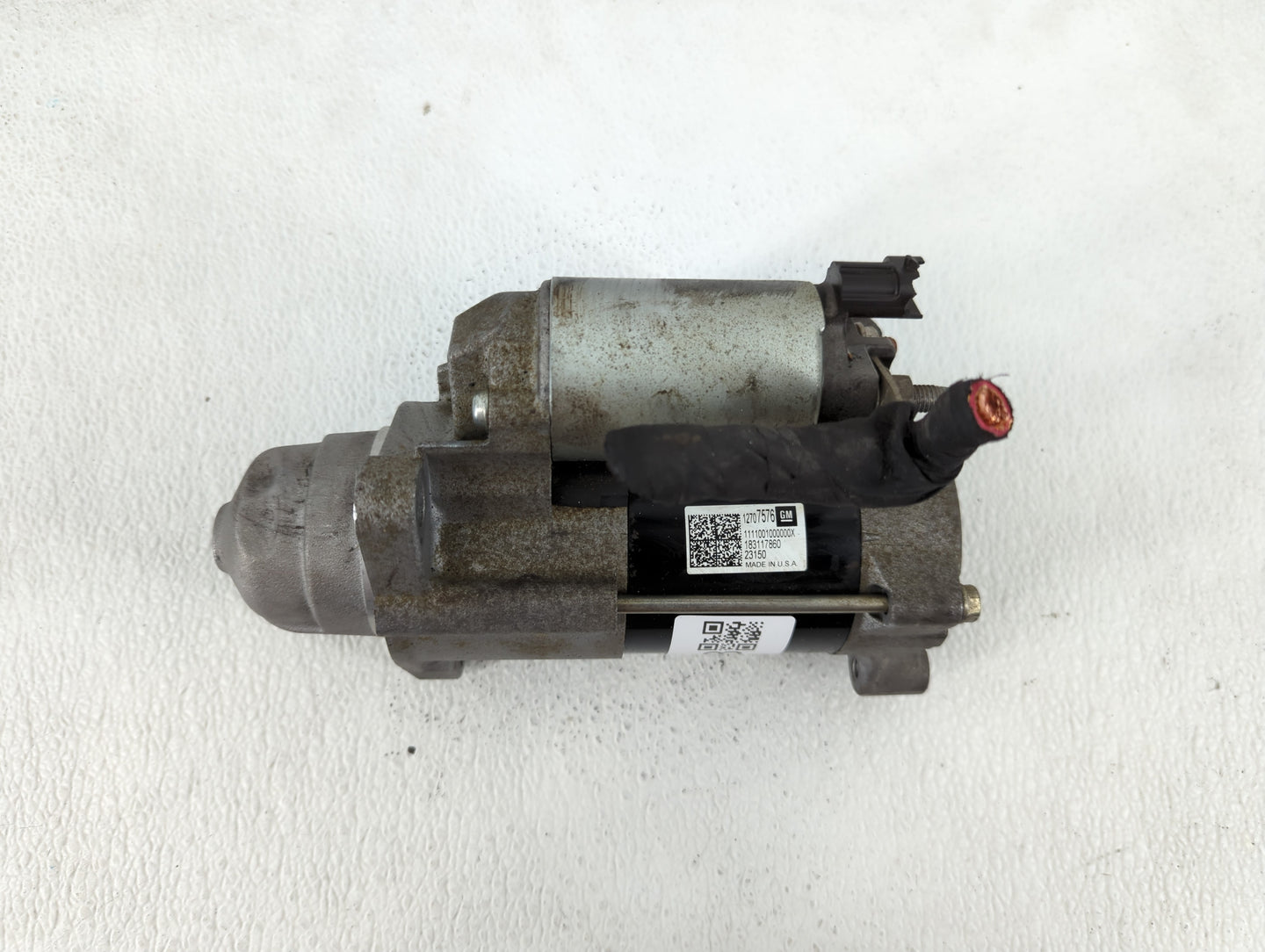2017-2021 Chevrolet Malibu Car Starter Motor Solenoid OEM P/N:12707576 Fits Fits 2017 2018 2019 2020 2021 2022 OEM Used Auto