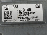2020-2021 Chevrolet Malibu PCM Engine Control Computer ECU ECM PCU OEM P/N:12710140 Fits Fits 2020 2021 2022 OEM Used Auto P