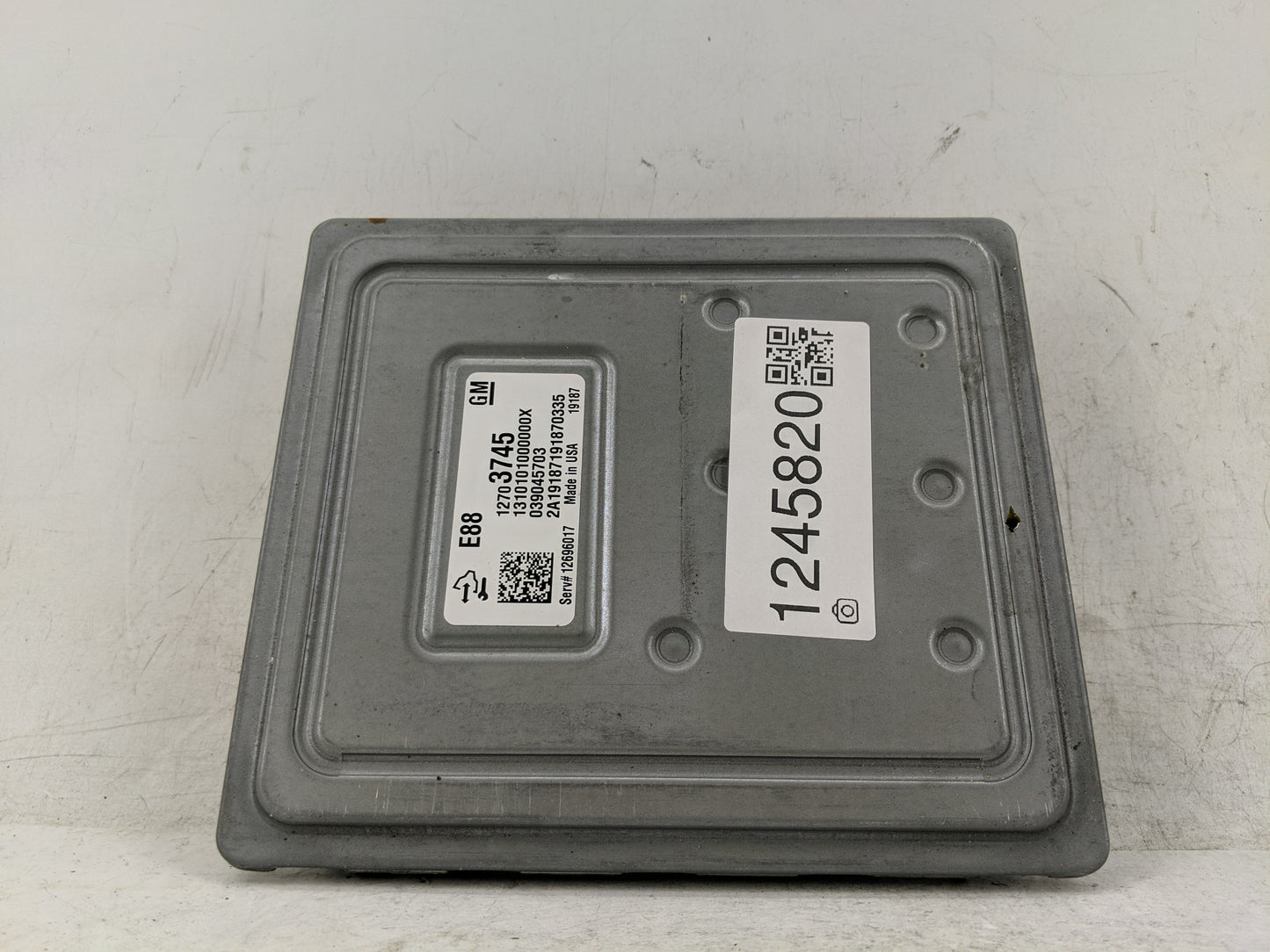 2020-2021 Chevrolet Malibu PCM Engine Control Computer ECU ECM PCU OEM P/N:12703745 Fits Fits 2020 2021 2022 OEM Used Auto P