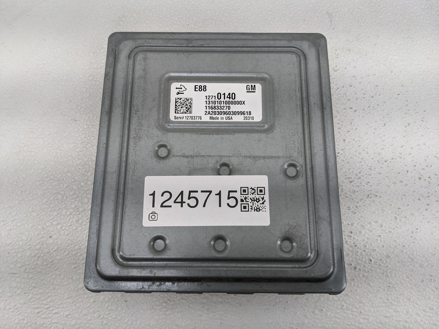 2020-2021 Chevrolet Malibu PCM Engine Control Computer ECU ECM PCU OEM P/N:12710140 12702989 Fits Fits 2020 2021 2022 OEM Us