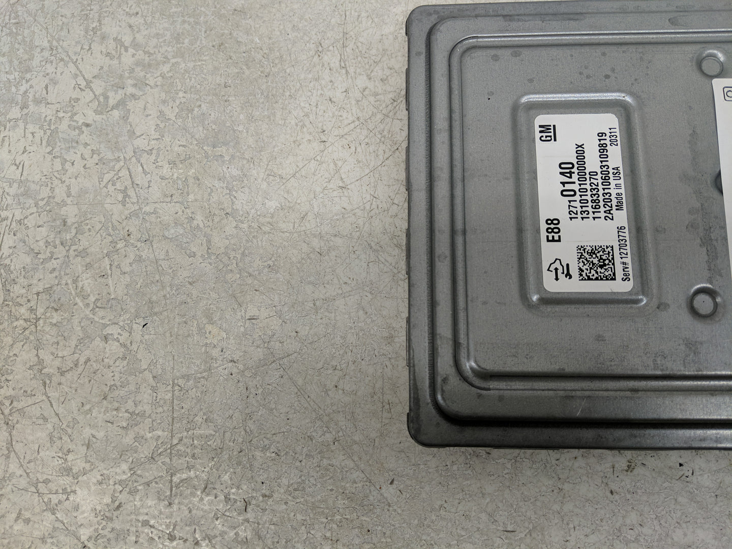 2020-2021 Chevrolet Malibu PCM Engine Control Computer ECU ECM PCU OEM P/N:116833270 12710140 Fits Fits 2020 2021 2022 OEM U