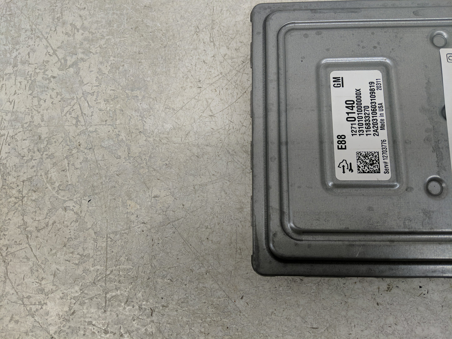 2020-2021 Chevrolet Malibu PCM Engine Control Computer ECU ECM PCU OEM P/N:116833270 12710140 Fits Fits 2020 2021 2022 OEM U