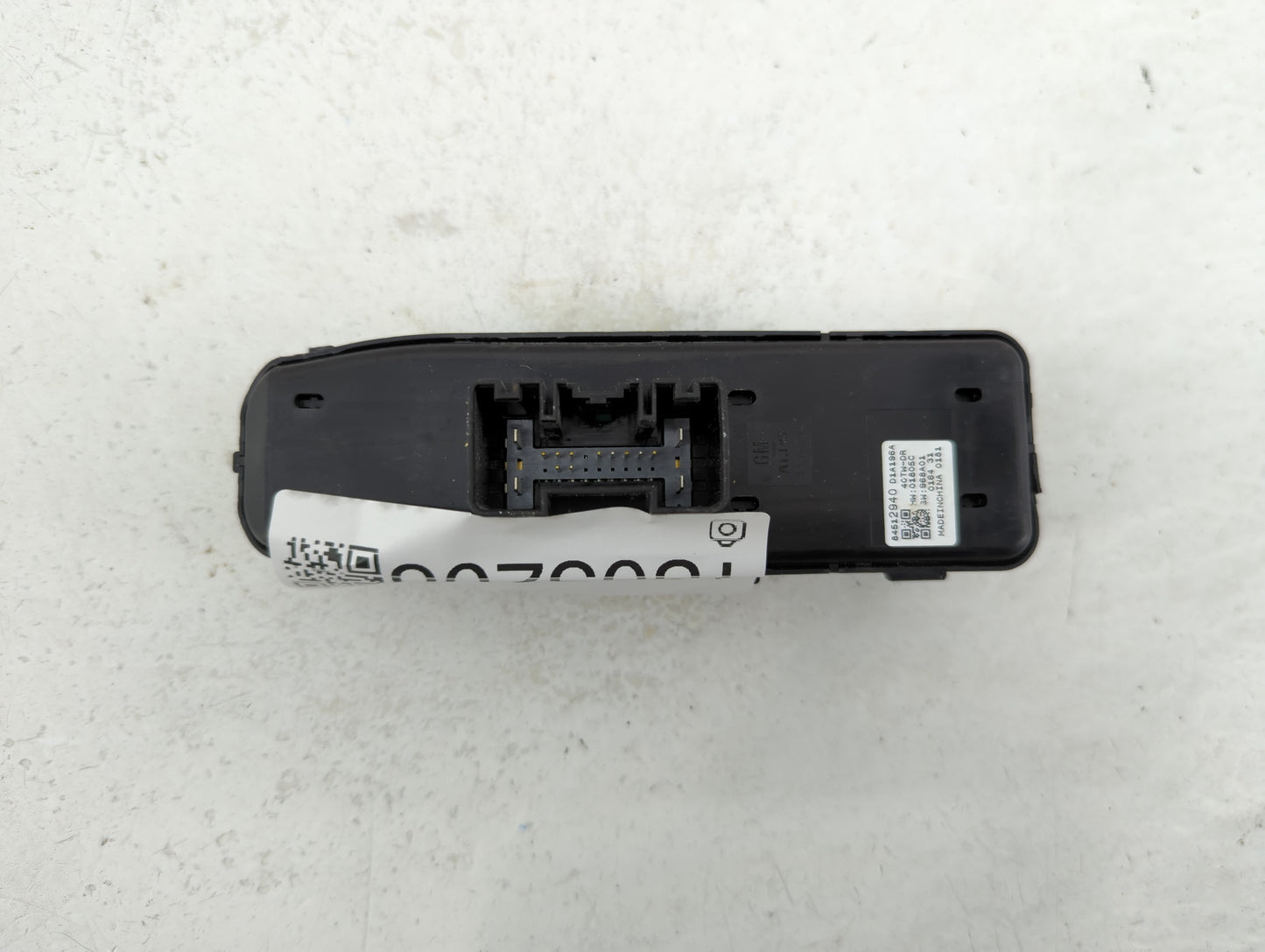 2016-2021 Chevrolet Malibu Master Power Window Switch Replacement Driver Side Left P/N:84512940 Fits OEM Used Auto Parts - O