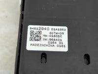 2016-2021 Chevrolet Malibu Master Power Window Switch Replacement Driver Side Left P/N:84512940 Fits OEM Used Auto Parts - O