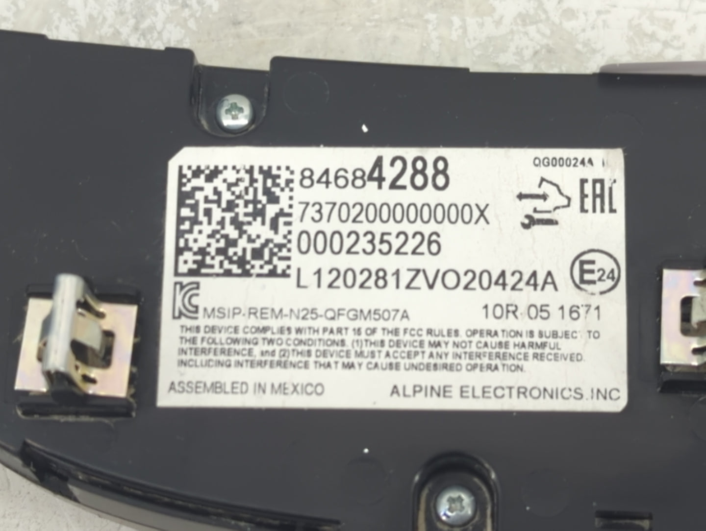 2018-2021 Chevrolet Malibu Climate Control Module Temperature AC/Heater Replacement P/N:84684288 Fits Fits 2018 2019 2020 20