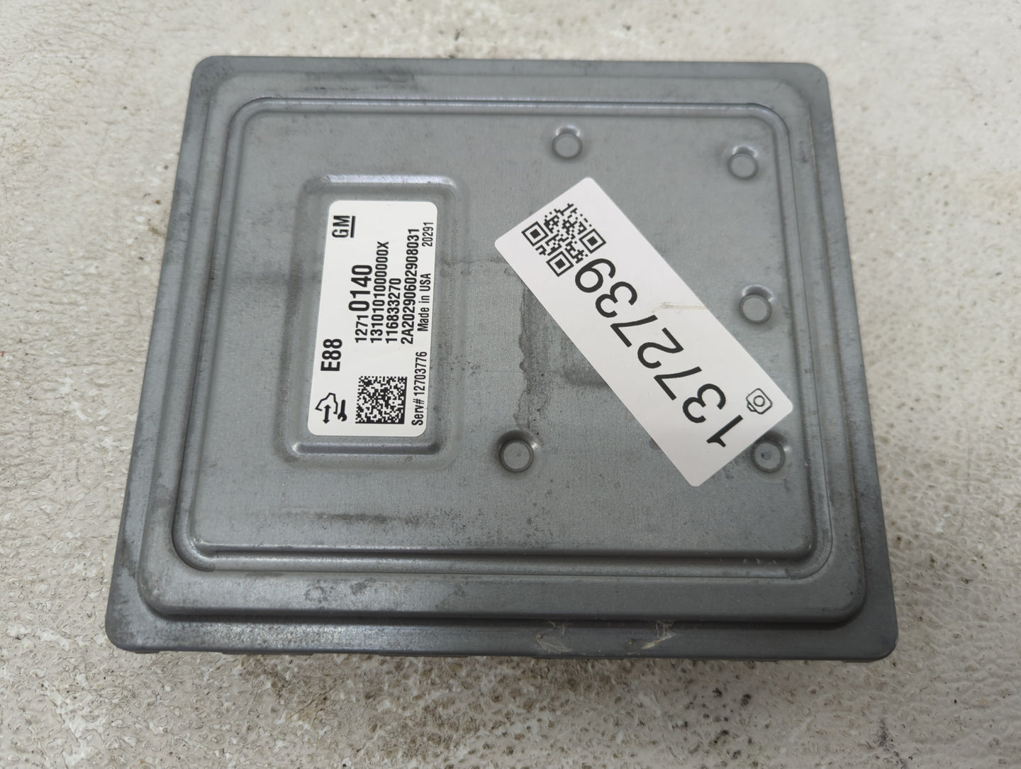 2020-2021 Chevrolet Malibu PCM Engine Control Computer ECU ECM PCU OEM P/N:116833270 12710140 Fits Fits 2020 2021 2022 OEM U