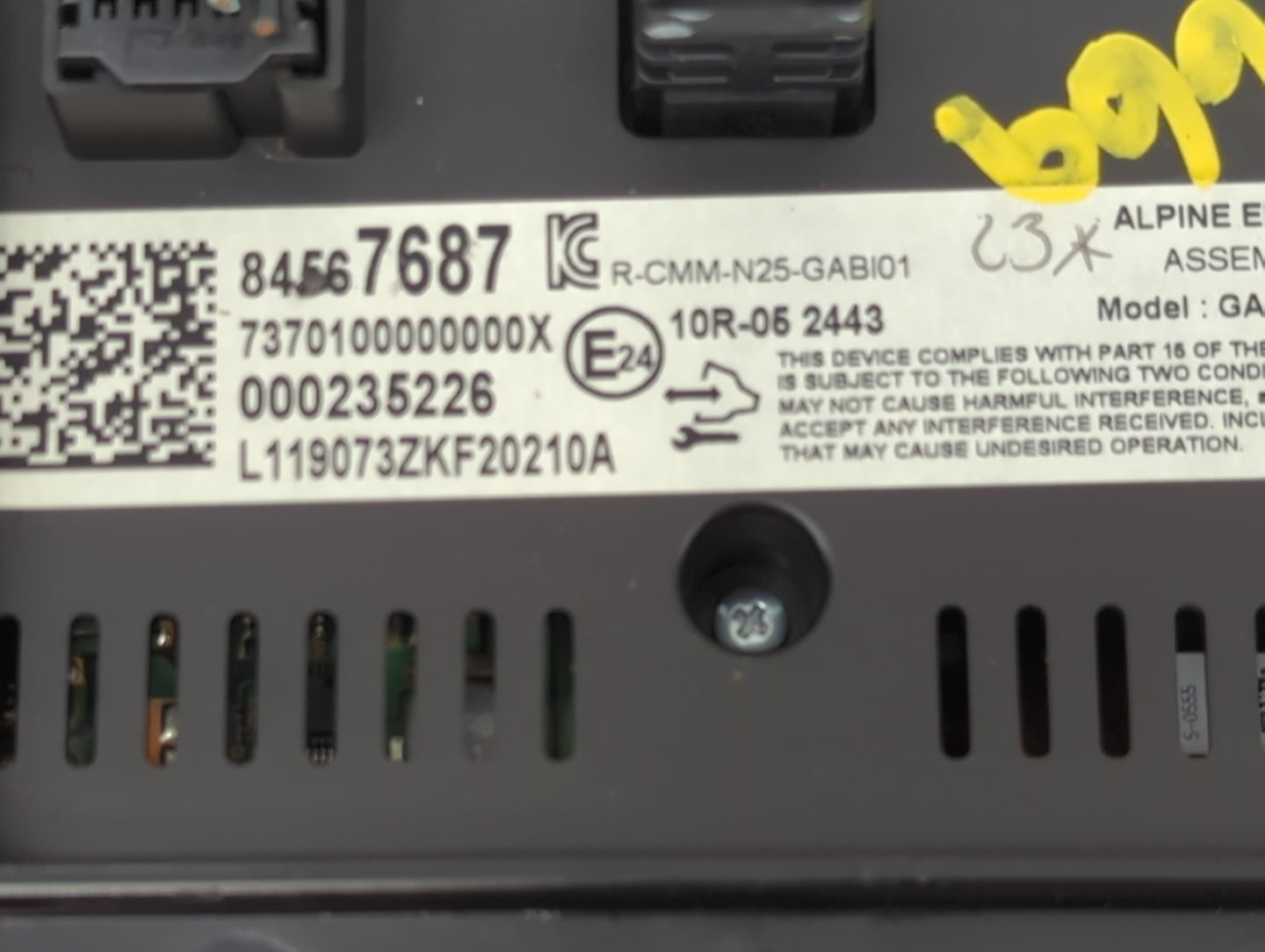 2021 Chevrolet Malibu Information Display Screen - Oemusedautoparts1.com