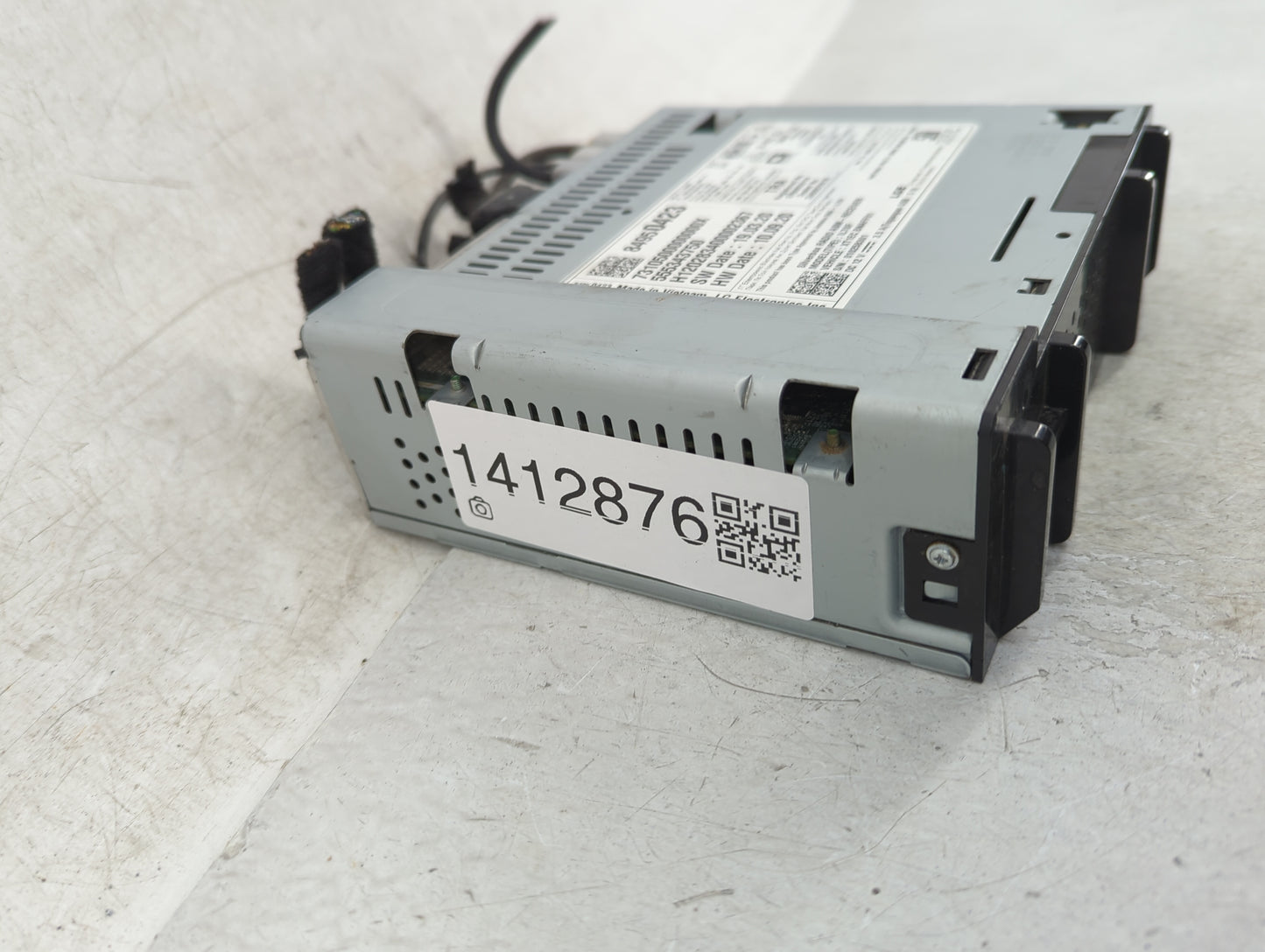 2019-2021 Chevrolet Malibu Radio AM FM Cd Player Receiver Replacement P/N:84594454 Fits Fits 2019 2020 2021 OEM Used Auto Pa