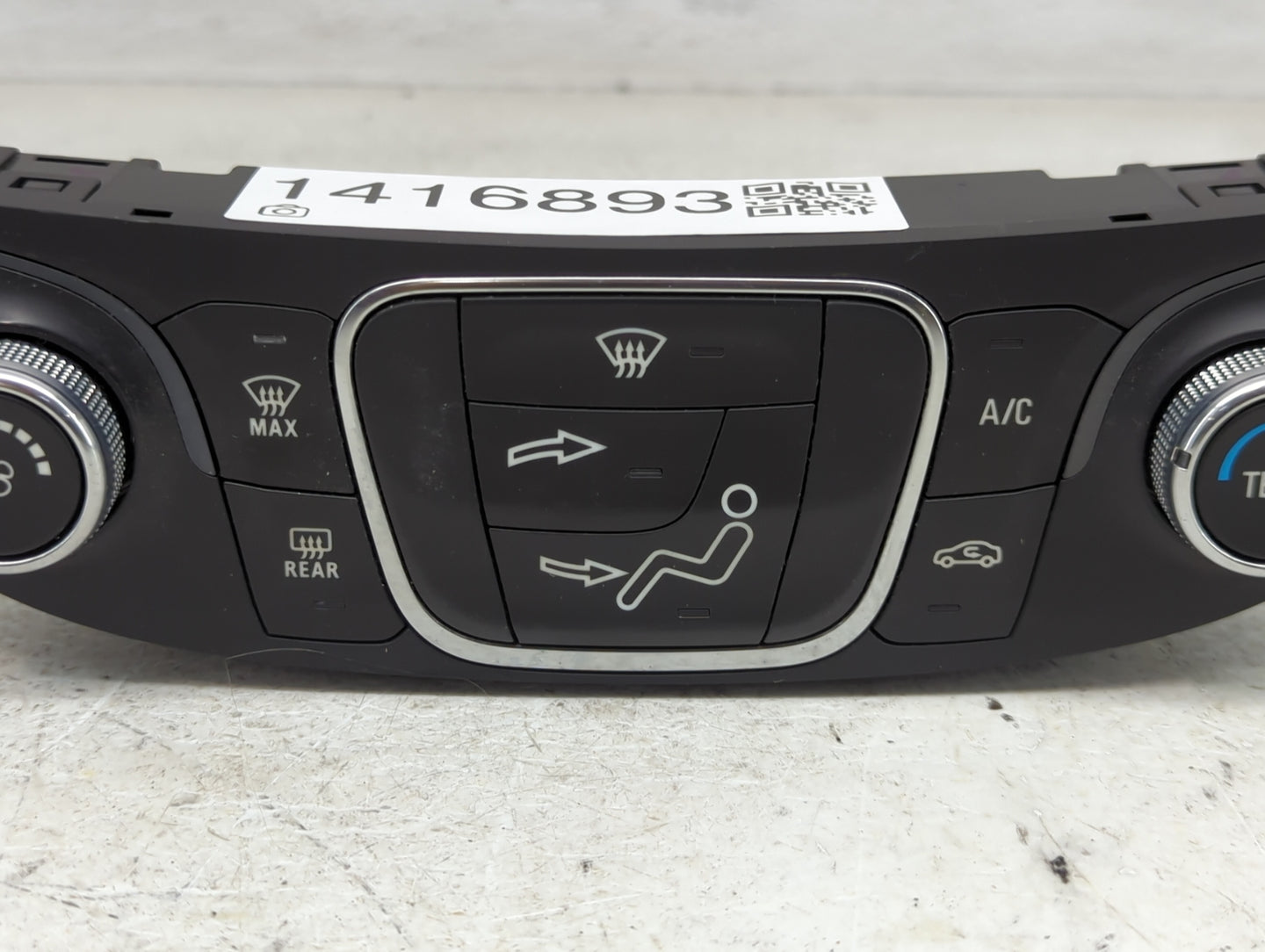2019-2021 Chevrolet Malibu Climate Control Module Temperature AC/Heater Replacement P/N:84426651 Fits Fits 2019 2020 2021 OE