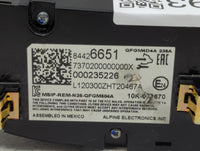 2019-2021 Chevrolet Malibu Climate Control Module Temperature AC/Heater Replacement P/N:84426651 Fits Fits 2019 2020 2021 OE