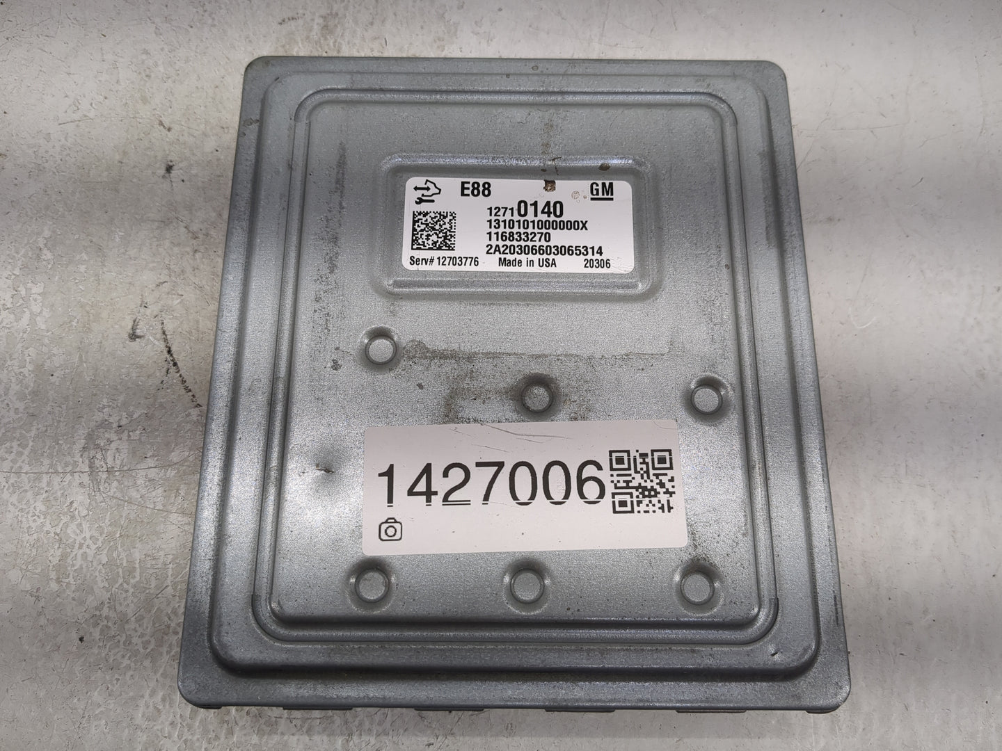 2020-2021 Chevrolet Malibu PCM Engine Control Computer ECU ECM PCU OEM P/N:12710140 Fits Fits 2020 2021 2022 OEM Used Auto P