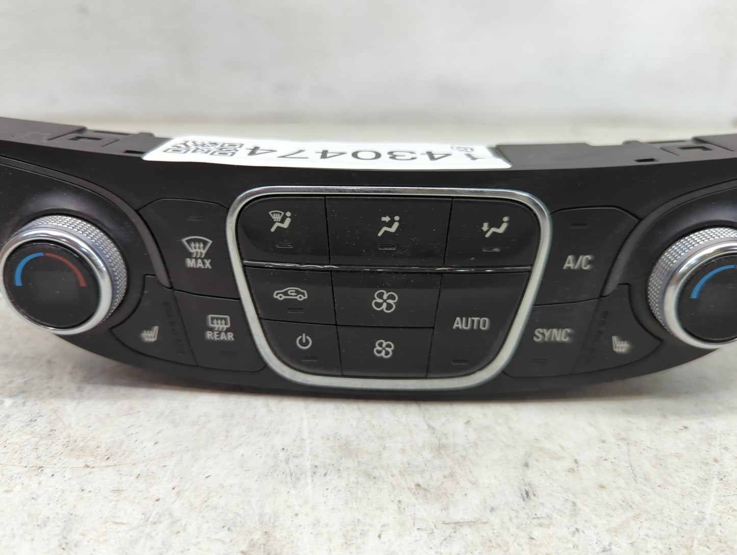 2018-2021 Chevrolet Malibu Climate Control Module Temperature AC/Heater Replacement P/N:84684288 Fits Fits 2018 2019 2020 20