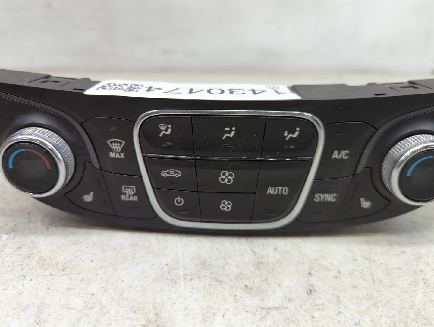 2018-2021 Chevrolet Malibu Climate Control Module Temperature AC/Heater Replacement P/N:84684288 Fits Fits 2018 2019 2020 20