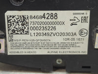 2018-2021 Chevrolet Malibu Climate Control Module Temperature AC/Heater Replacement P/N:84684288 Fits Fits 2018 2019 2020 20