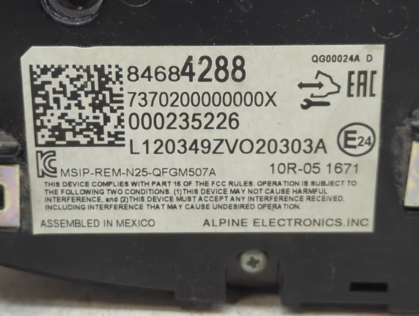 2018-2021 Chevrolet Malibu Climate Control Module Temperature AC/Heater Replacement P/N:84684288 Fits Fits 2018 2019 2020 20
