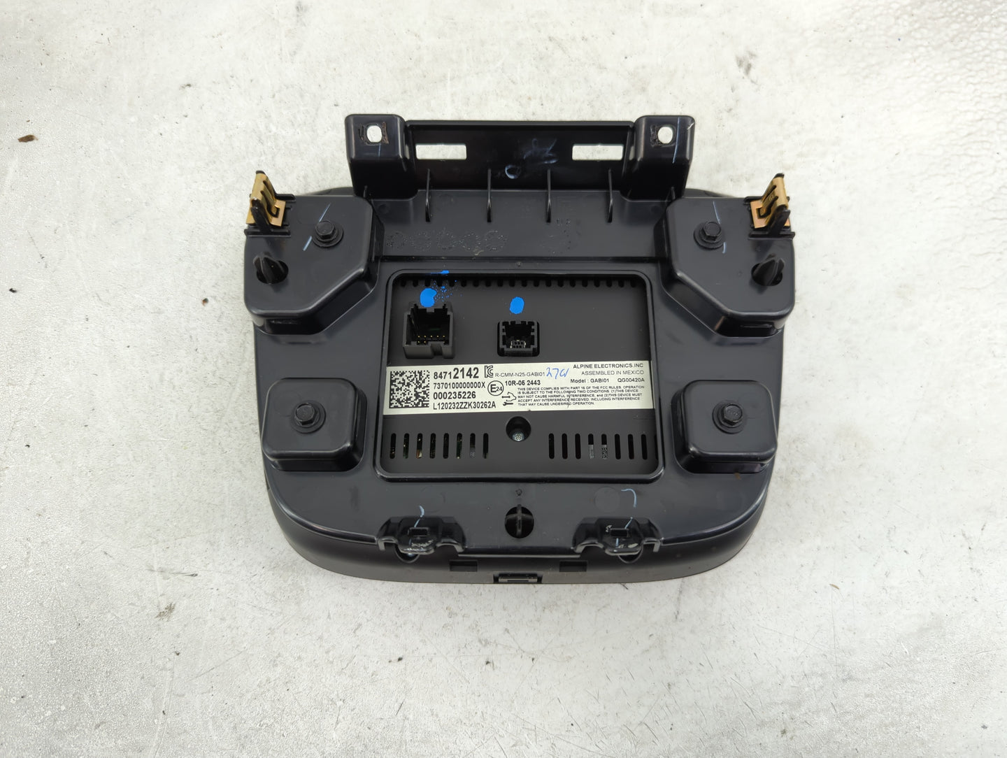 2021 Chevrolet Malibu Information Display Screen Black - Oemusedautoparts1.com