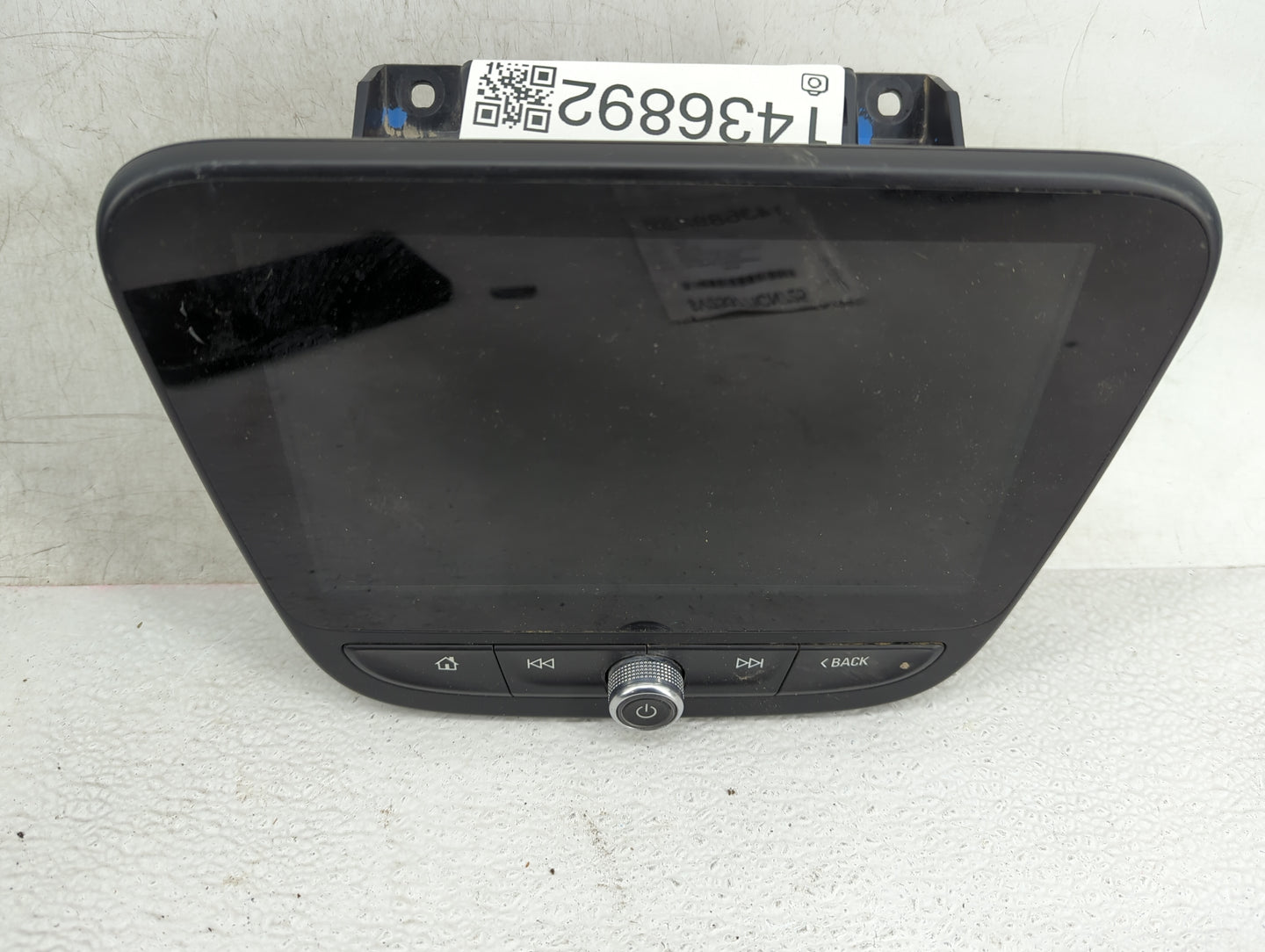 2021 Chevrolet Malibu Information Display Screen Black 1436892 - Oemusedautoparts1.com