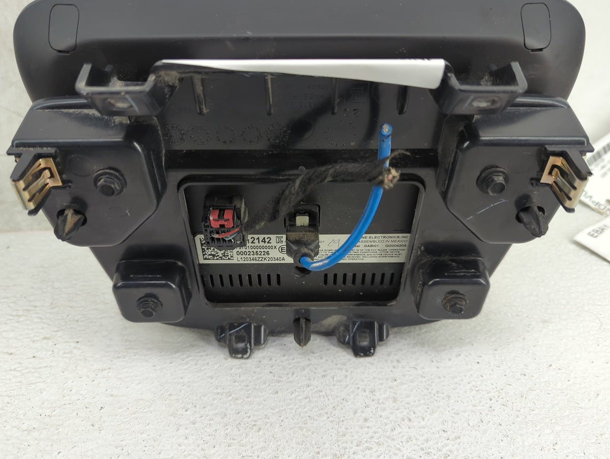 2021 Chevrolet Malibu Information Radio Display Screen Black - Oemusedautoparts1.com