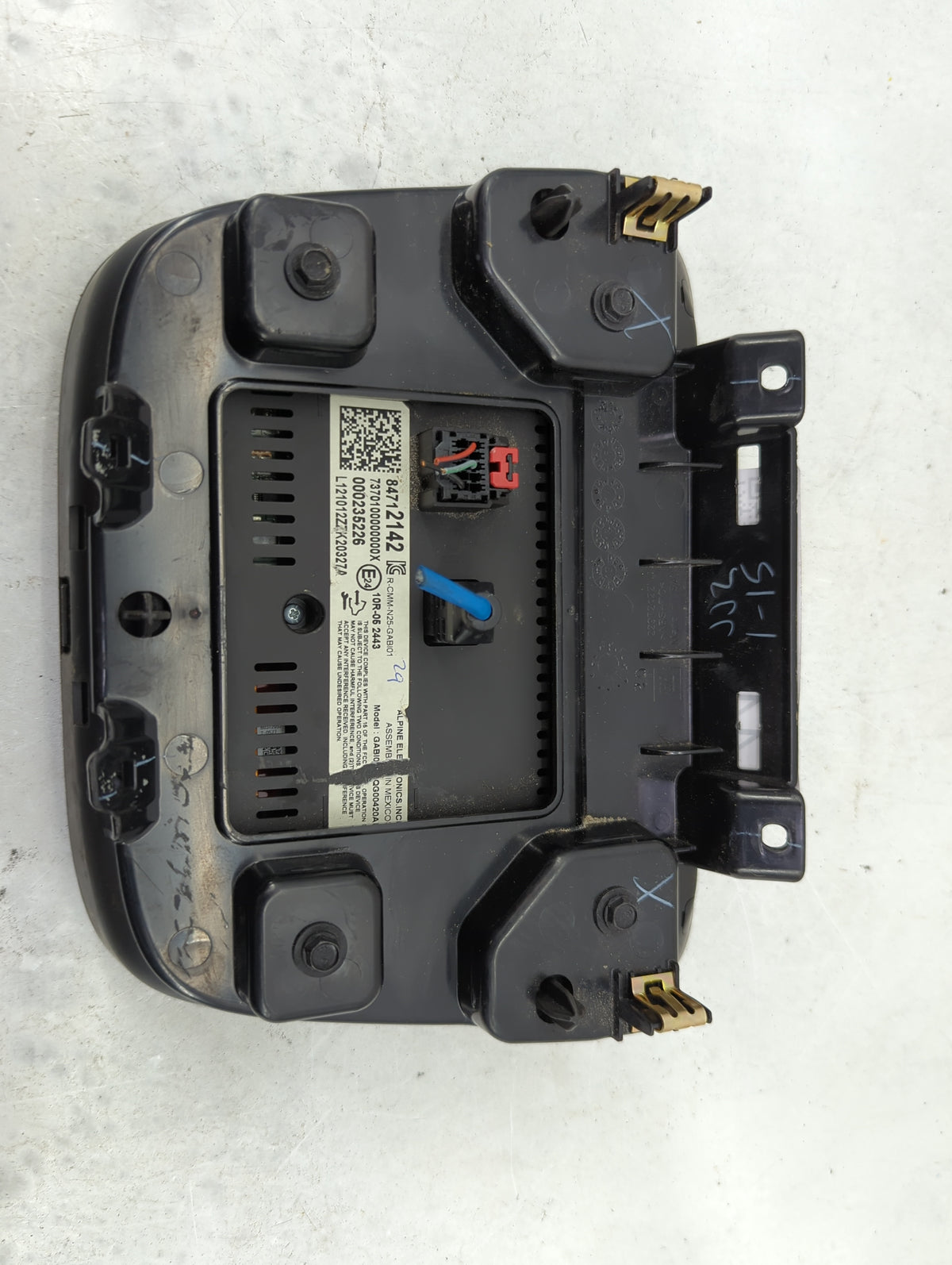 2021 Chevrolet Malibu Information Radio Display Screen 1444786 - Oemusedautoparts1.com