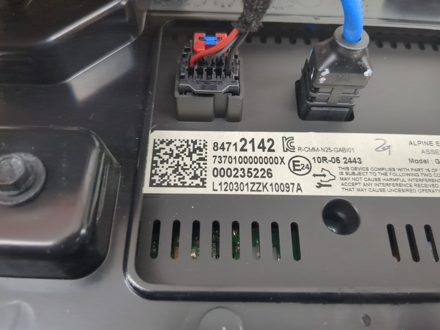 2021 Chevrolet Malibu Information Display Screen 1468356 - Oemusedautoparts1.com