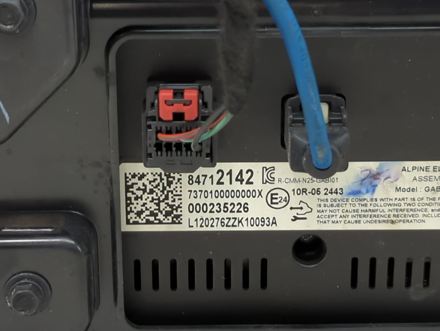 2021 Chevrolet Malibu Information Display Screen 1469481 - Oemusedautoparts1.com