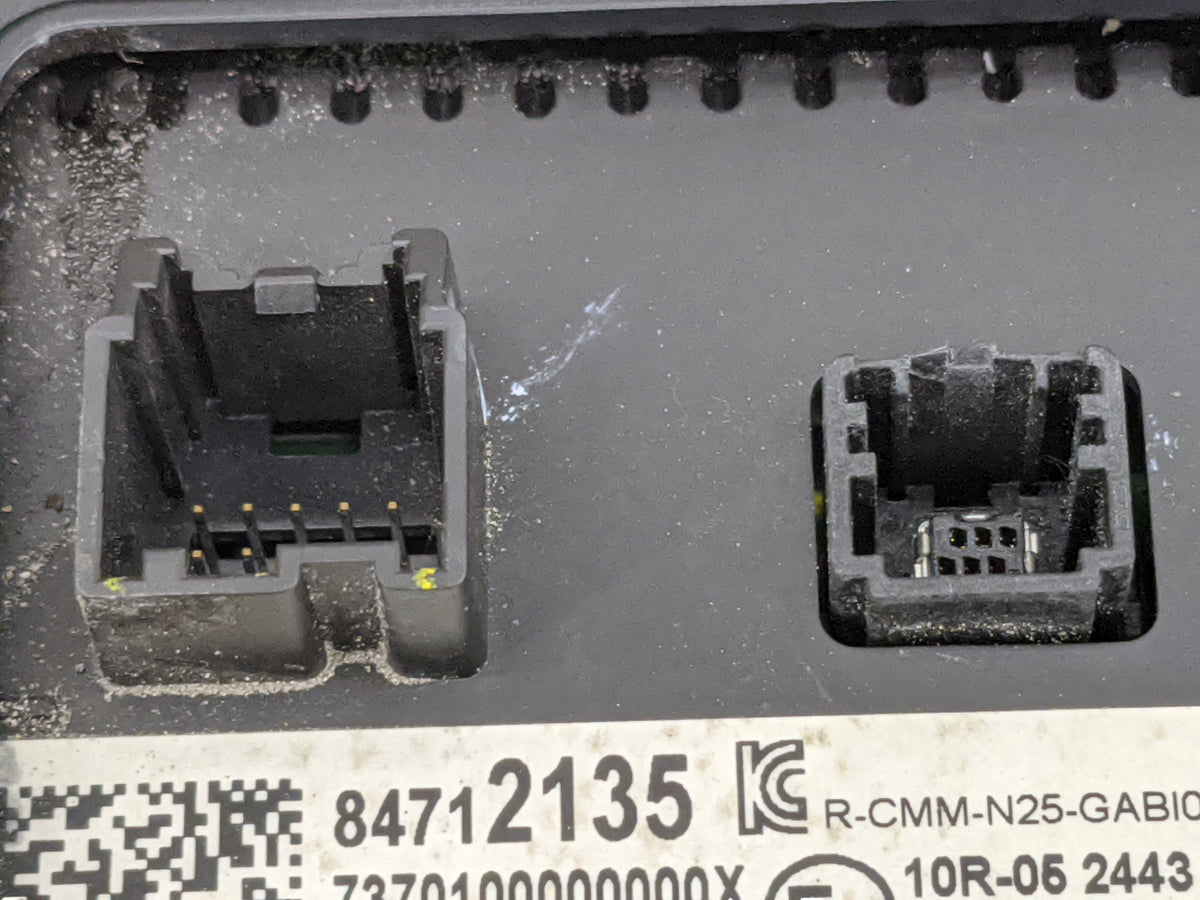 2021 Chevrolet Malibu Information Radio Display Screen 1474894 - Oemusedautoparts1.com