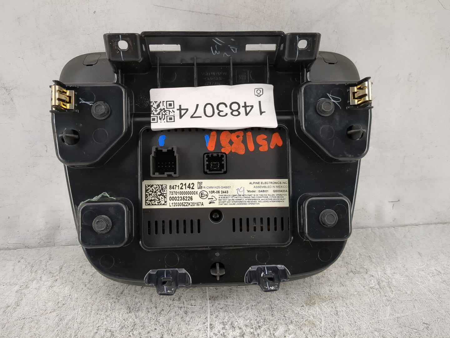 2021 Chevrolet Malibu Information Display Screen 1483074 - Oemusedautoparts1.com