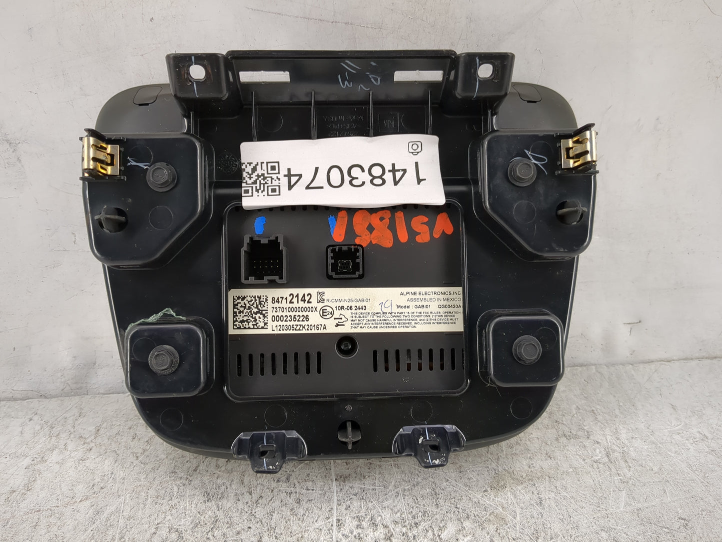 2021 Chevrolet Malibu Information Display Screen 1483074 - Oemusedautoparts1.com