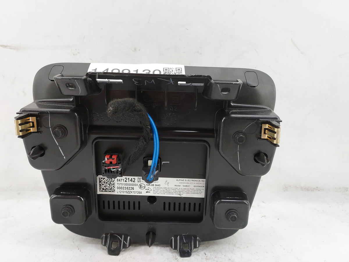 2021 Chevrolet Malibu Information Radio Display Screen 1499130 - Oemusedautoparts1.com