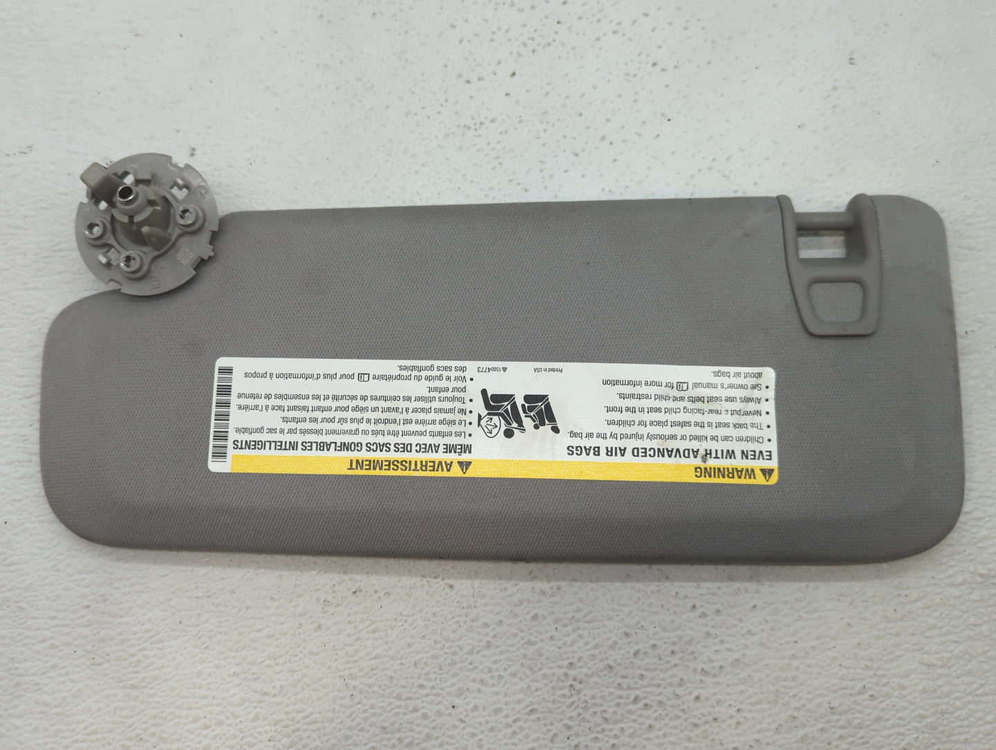 2016-2021 Chevrolet Malibu Sun Visor Shade Replacement Passenger Right Mirror Fits Fits 2016 2017 2018 2019 2020 2021 OEM Us